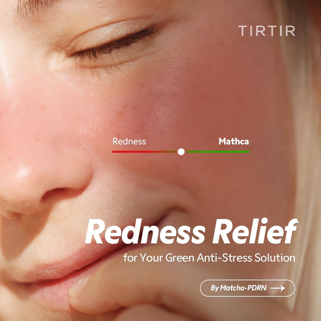TIRTIR Matcha Pack Cleanser | Deep Pore Cleanser & Exfoliating Face Wash, Gelato-to-Foam, 2-in-1 Blackhead & Sebum Control – 5,000ppm Matcha PDRN + AHA Complex, Korean Cleanser for Sensitive Skin