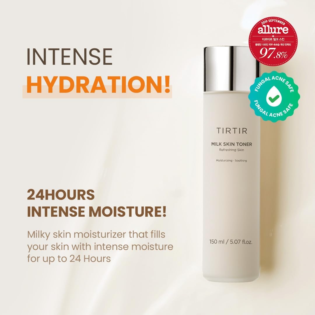 TIRTIR Milk Skin Toner 150ml + Mask Fit Red Cushion #21 Ivory