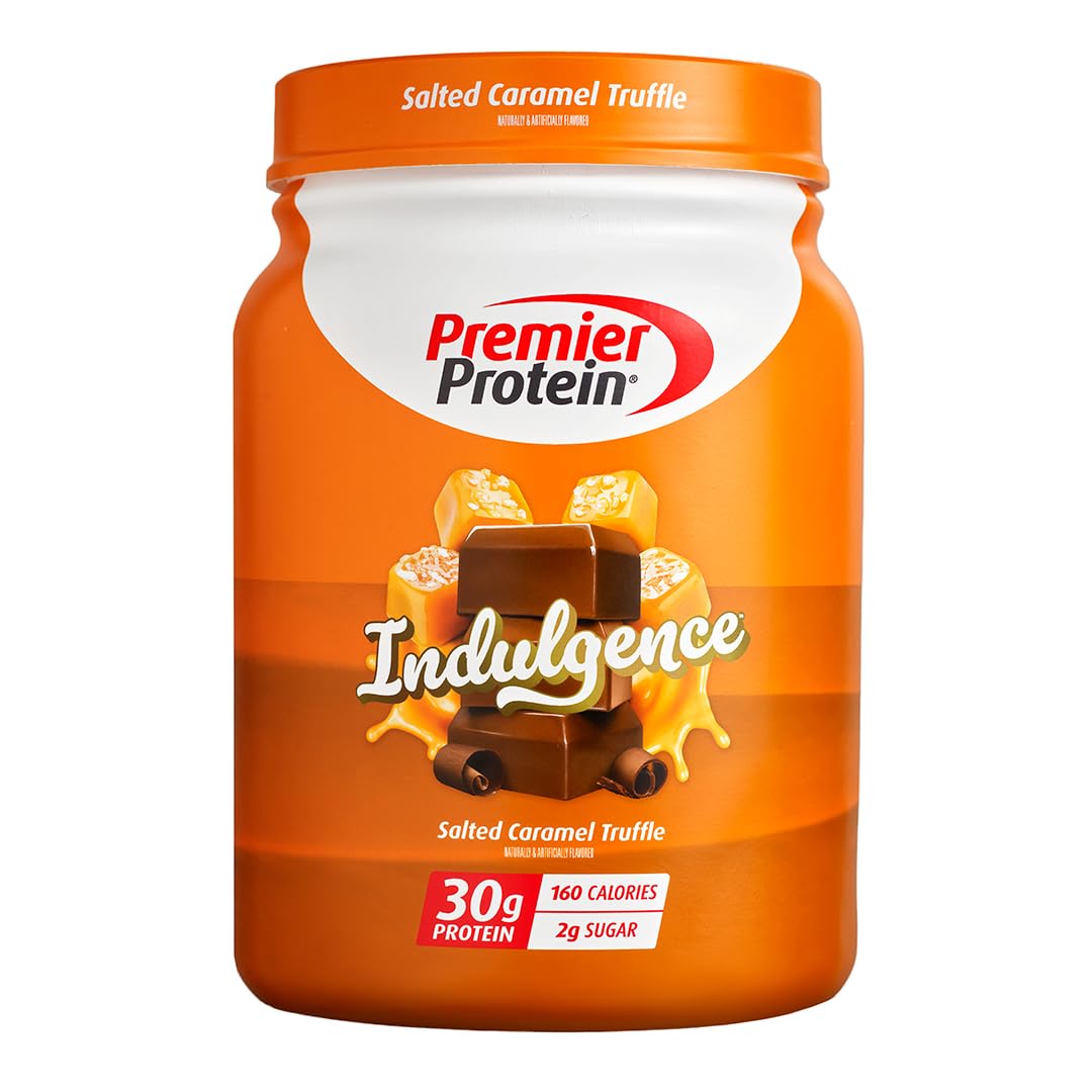 Premier Protein Powder, Vanilla, 100% Whey, 30g High Protein, 17 Servings | No Added Sugar, Supports Muscle Health, Soy & Gluten-Free, 1.5 lb