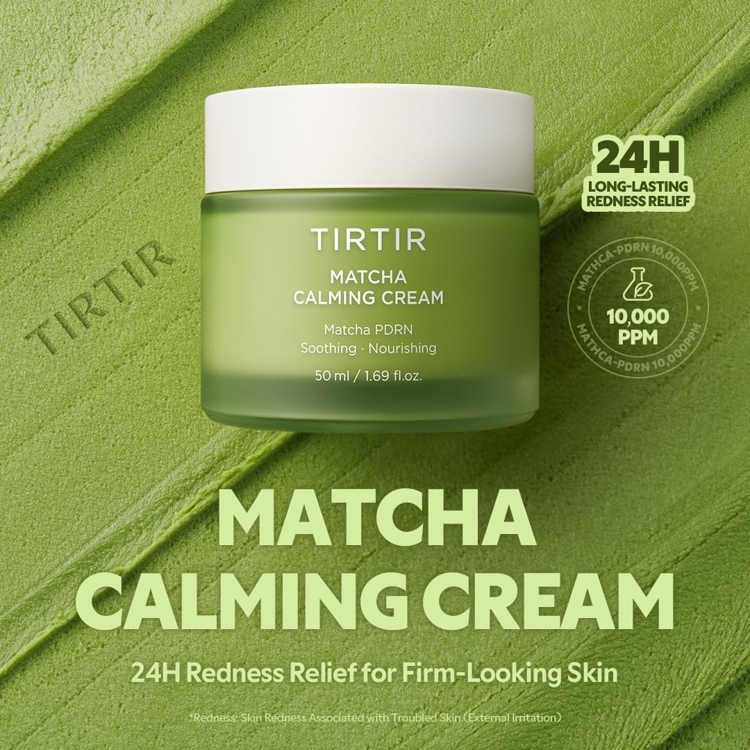 TIRTIR Matcha PDRN Toner 5.07 Fl Oz + Matcha Dual PDRN Serum 1.69 Fl Oz + Matcha PDRN Calming Cream 1.69 Fl Oz