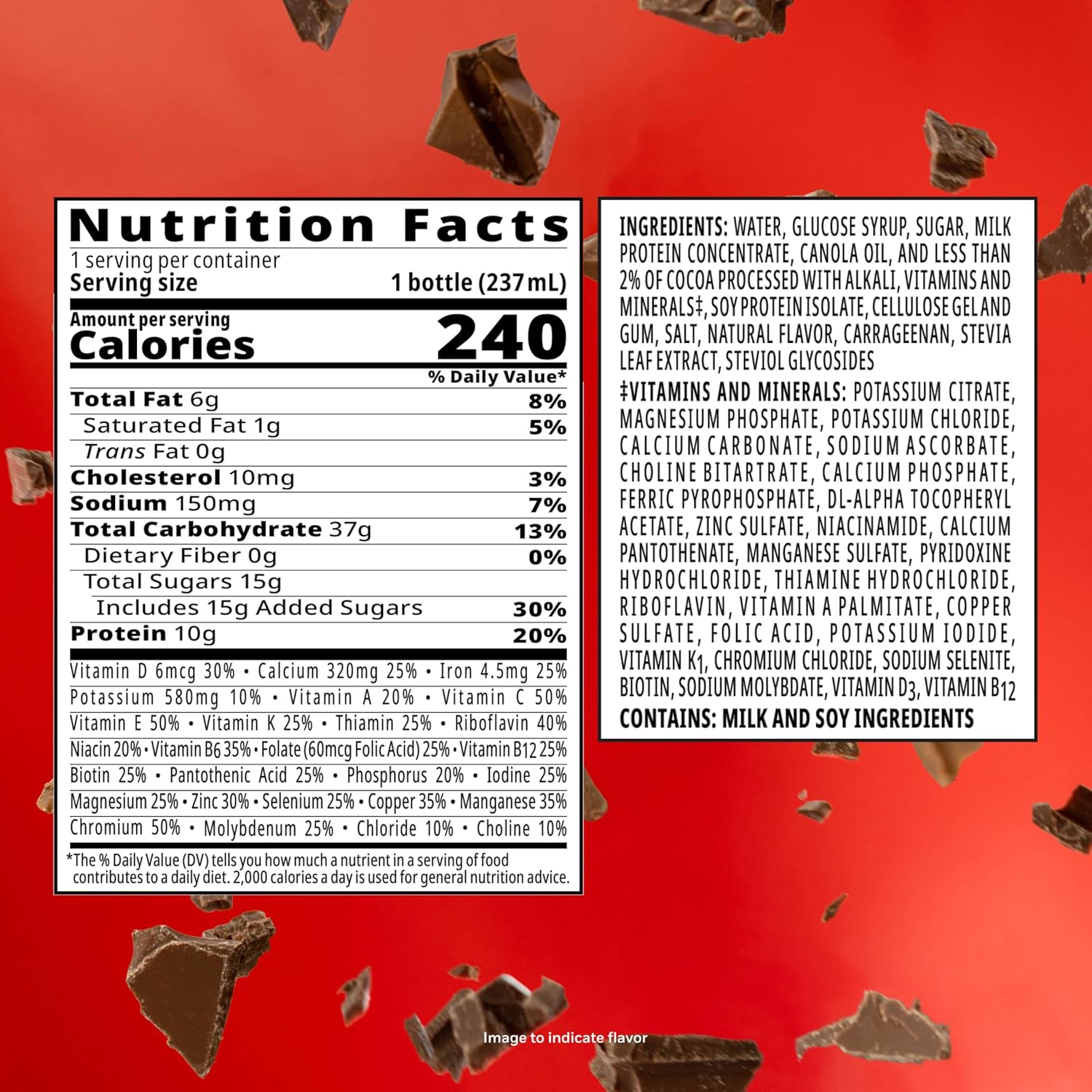 BOOST Original Ready to Drink Nutritional Drinks, Rich Chocolate, 8 Fl Oz Bottles (Pack of 24)